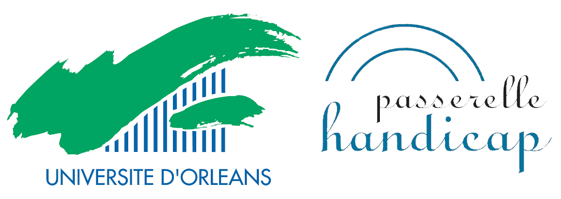 Site de la passerelle handicap de l'université d'Orléans